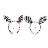 Women Hairbands Festive Zebras Ear Birthday Party Photo Props for Washing Face