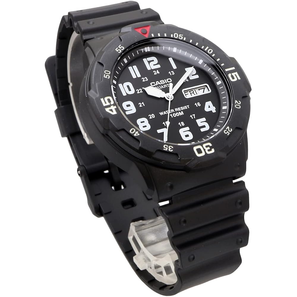 Casio Standard Quartz Wristwatch MRW-200H-1BV Men's Black Arabic Dial Overseas Model