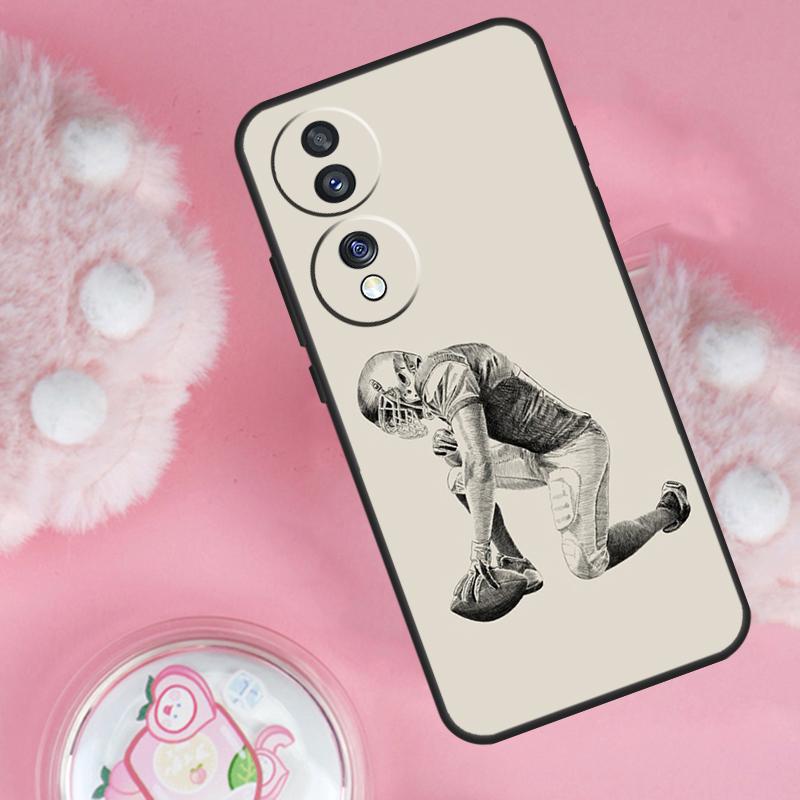 American Football Case For Honor Magic 7 Lite 5 6 Pro Honor 200 50 70 90 Lite X9b X9a X8b X8a X8 X9 X9c Cover