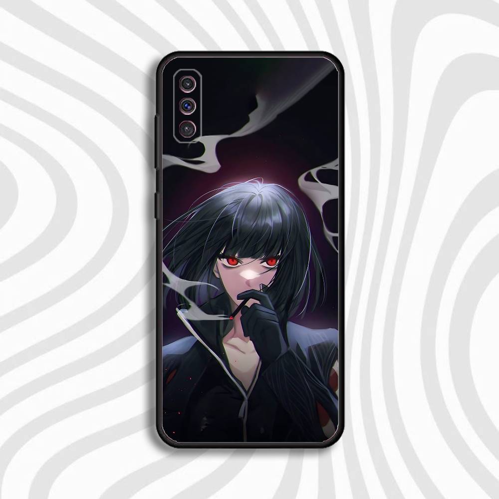 L-Limbus Company Ryoshu Handyhülle Für Samsung S10,S21,FE,S21,Note 20,S26,S25,S24,S23,Ultra,S9,S22,Plus Weiche Silikon Schwarze Hülle