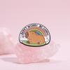 Adorable Cartoon Capybara Brooch With Unique Design And Colorful Finish For Fashionable Accessories
