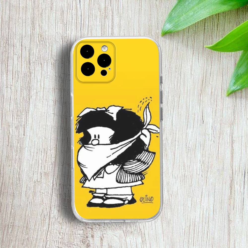 

Cute-S M-Mafaldas-ES Phone Case For iPhone 17,16,15,14,13,12,Pro,Max,Plus,E,SE4,Air,Mini Transparent Cover iPhone13PROMAX