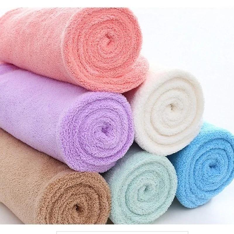 Microfiber Hair Towel Cap Rapid Drying Hair Towel Bath Wrap Hat Coral Velvet Dry Hair Cap Twist Dry Shower Bath Spa Head Cap