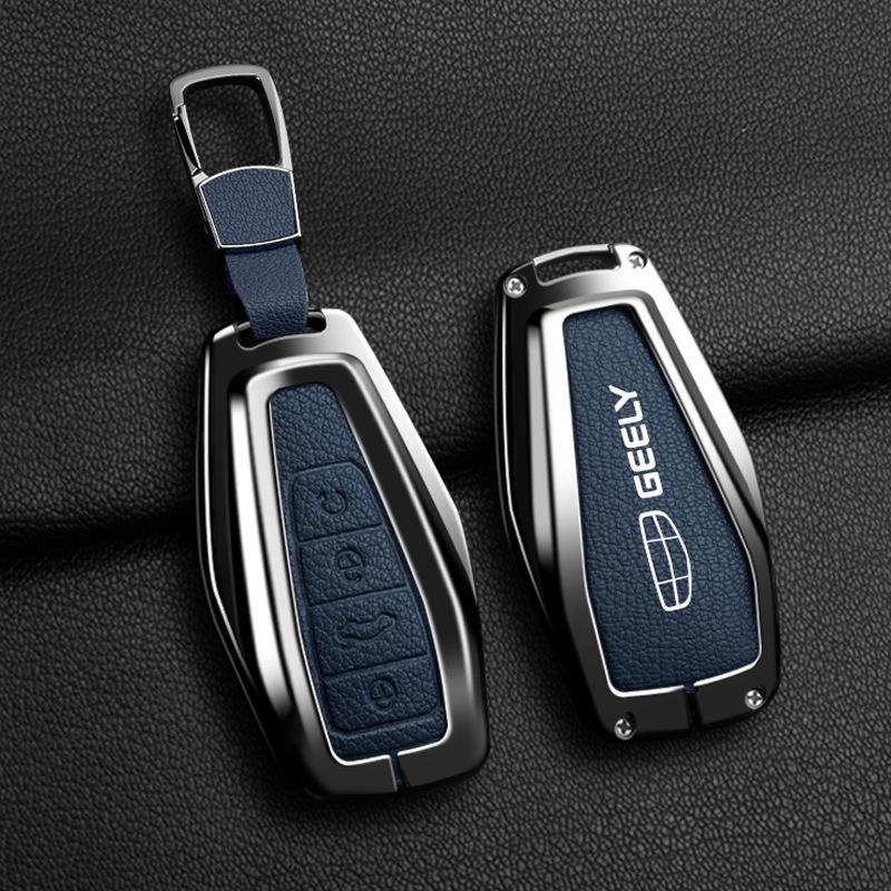 Compatible Key Cover for Geely: Xingrui, Emgrand GS, Boyue L, Xingyue L, Binyue Pro, Binrui, Icon, Vision X