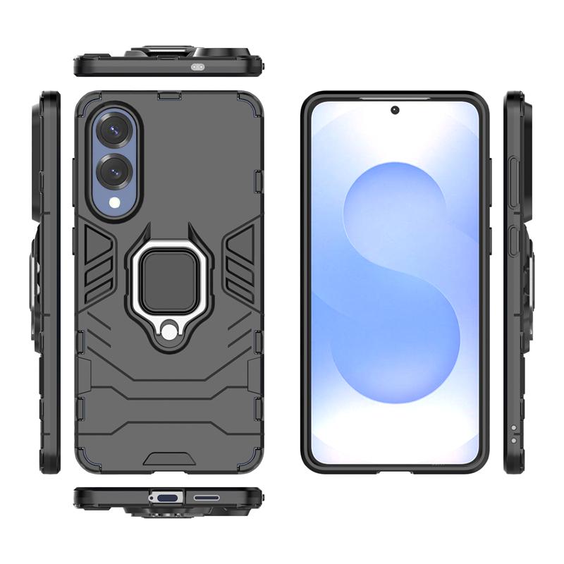 For Samsung Galaxy S25 Edge Case Magnetic Suction Stand Back Cover Samsung S25 Plus S25 Ultra 5G Case For Samsung S25 Edge Case