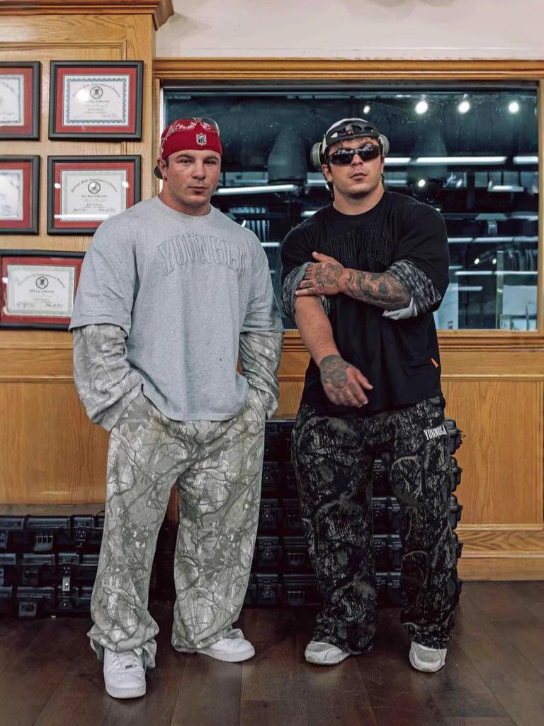 YOUNGLA Pánské maskáčové volné ležérní kalhoty: Digitální potisk, Trendy a Volný střih.