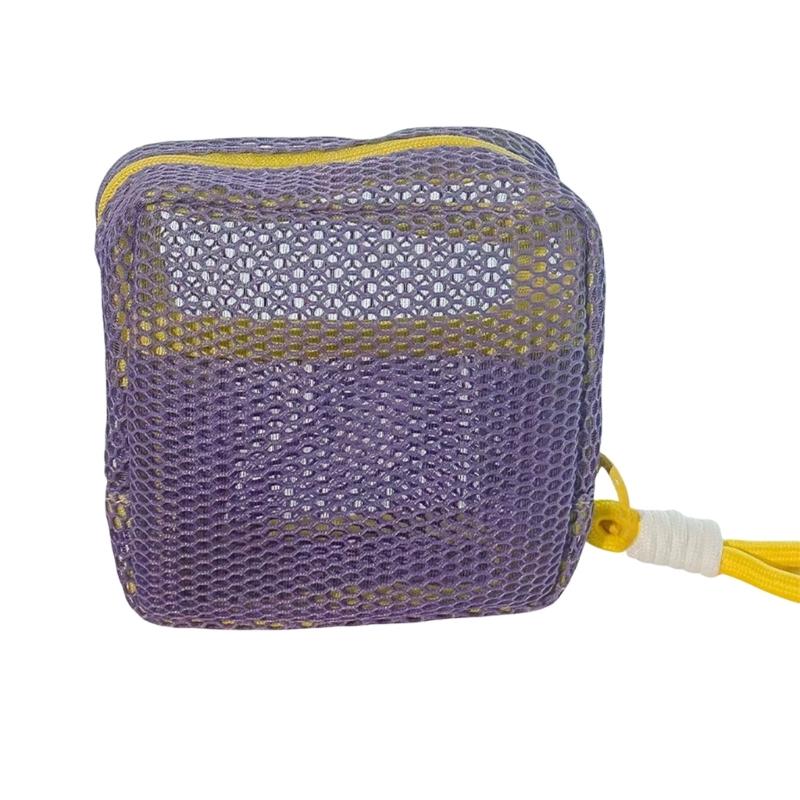 

Просторные дорожные косметички, компактные портативные полиэстеровые органайзеры для туалетных принадлежностей для ежедневного использования фиолетовый