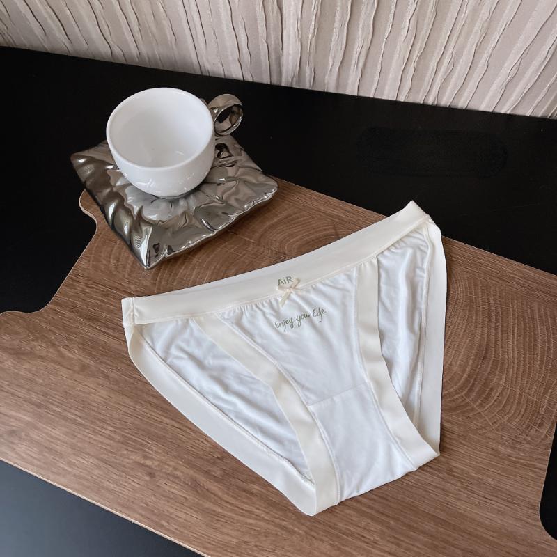 Roupa íntima sem costura com fenda alta elástica grande, algodão puro, sem costura, sexy, feminina, triângulo, roupa íntima