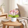 Crocheted Flower Lightweight Ring Yarn 1 Pc