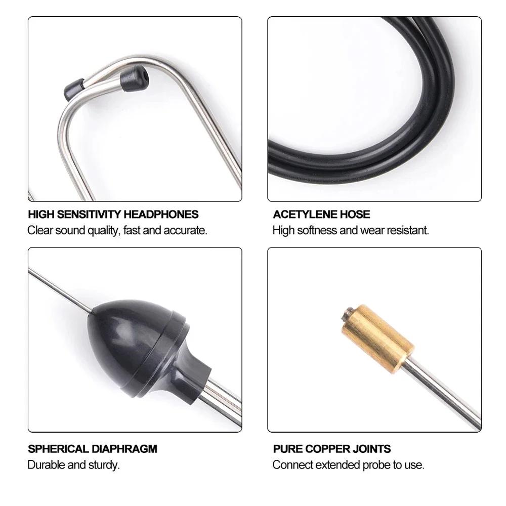 Auto Cylinder Stethoscope Car Engine Block Professional Diagnostic Tool Automotive Engine Hearing Tools For Car Accessories