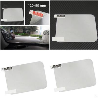 2-teiliges Handy-HUD-Display ohne Kleberückstände, klar reflektierend, 120x90mm