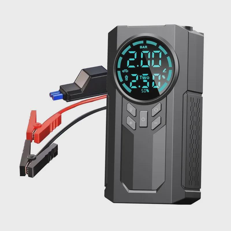 Portable Intelligent Wireless Car Air Pump with Digital Display and High Power