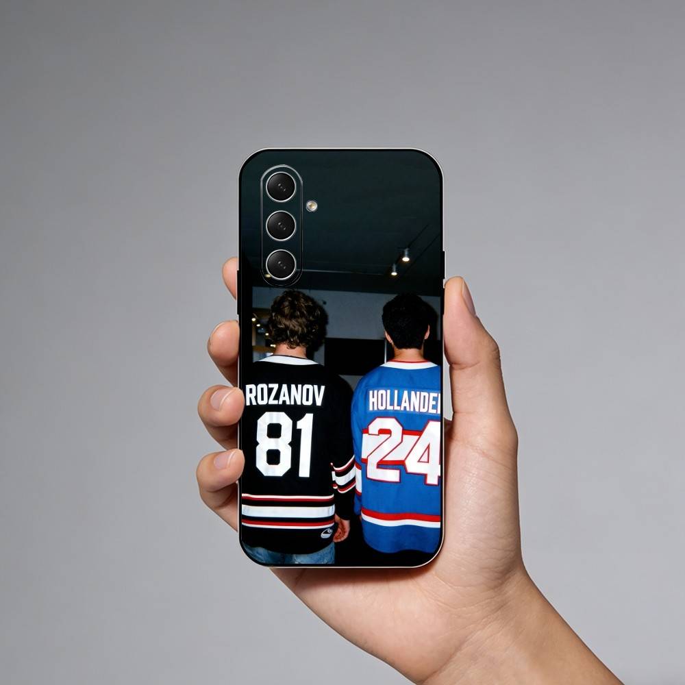 Ice Hockey Heated Rivalry Phone Case For Samsung Galaxy A73,A72,A71,A70,A52,A51 Others Soft Black Cover
