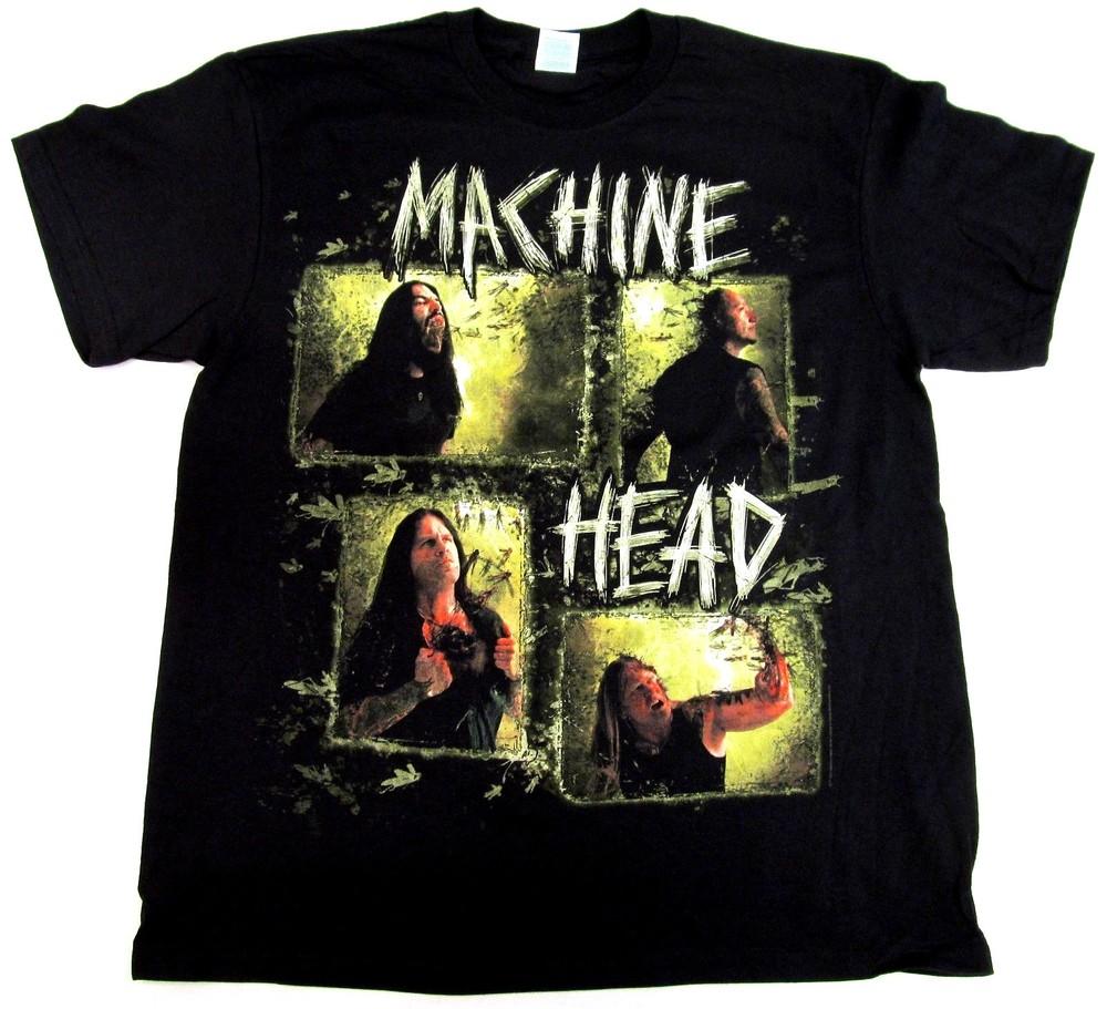 MACHINE HEAD T-shirt RECTANGLE Unto The Locust Diamond Licensed Tee Men s New Unisex T-Shirt XXL
