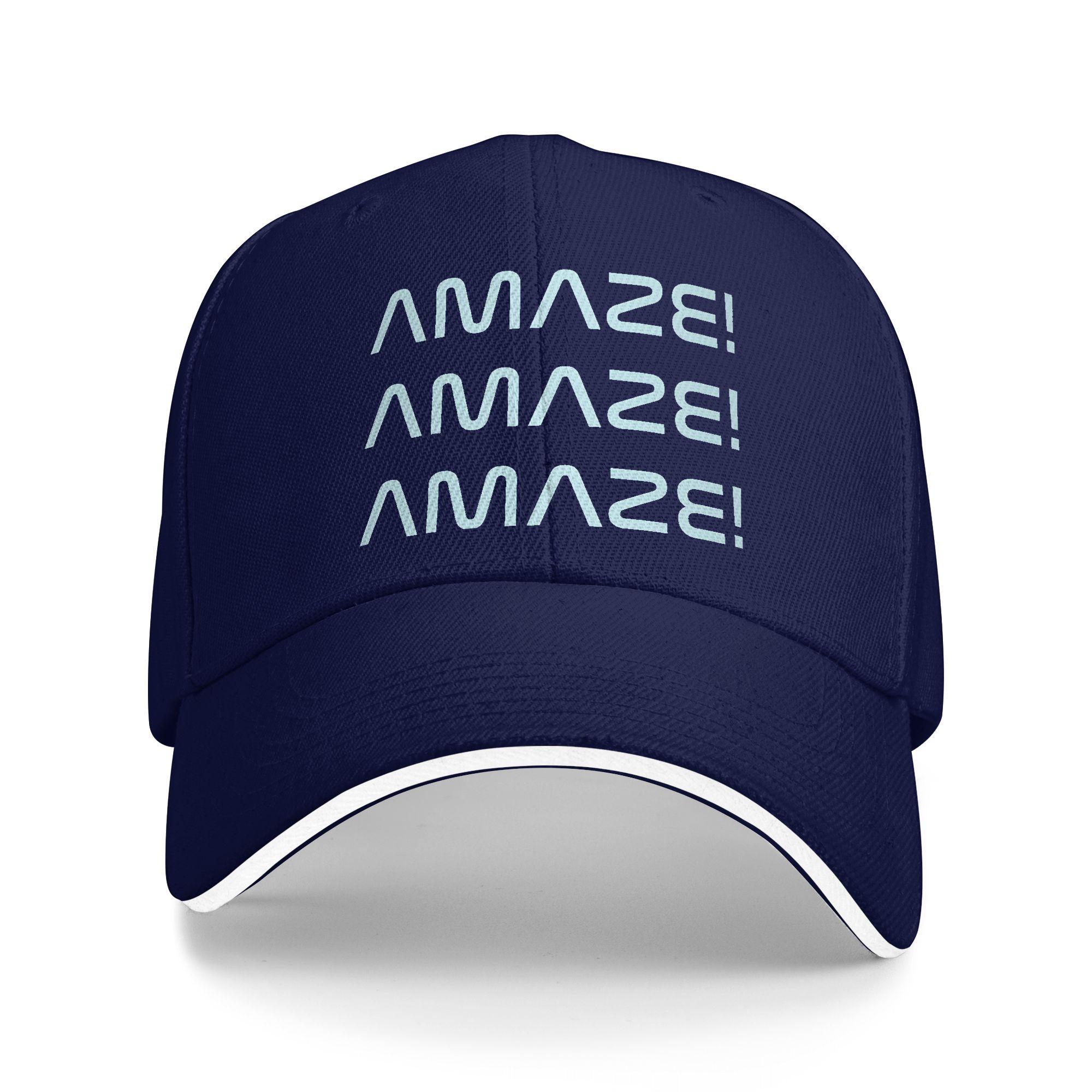 

Project Hail Mary AMAZE Blue Casual Baseball Cap Summer Trucker Hat Running Hippie Snapback Cap Couple Fashion Baseball Caps As Picture темно-синього кольору