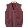 Women's Loose Knit Vest Cardigan for Mid-Aged & Elderly