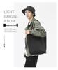 Unisex Retro Washed Canvas Shoulder Bag: Large Capacity, Korean Style, Versatile Harajuku Tote