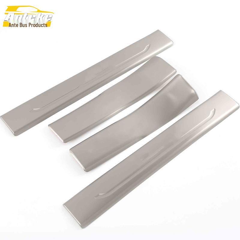 Octavia Stainless Steel Sill & Bumper Welcome Pedal Decorative Patch