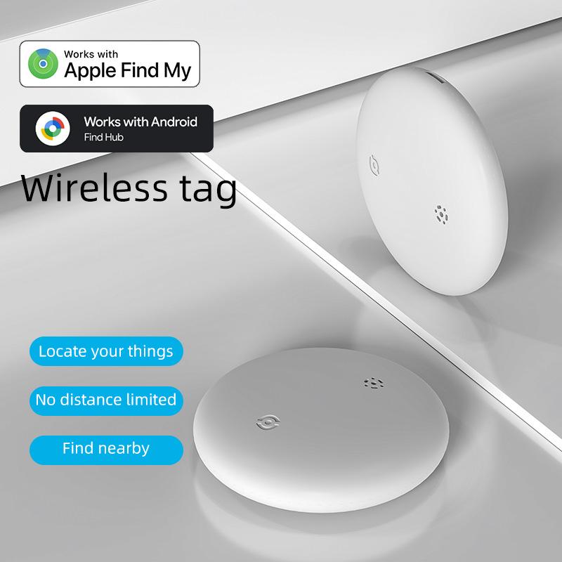 Dual-System Global Locator: Compatible with Apple AirTag & Android for Anti-Loss Tracking.