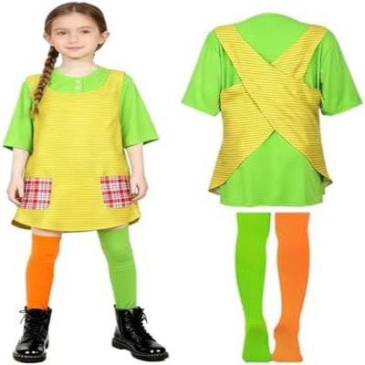 Costume di Carnevale per Bambini Abito per Festa di Halloween Vestito Elegante per Ragazze Costume Generico per Feste a Tema Diverse Occasioni