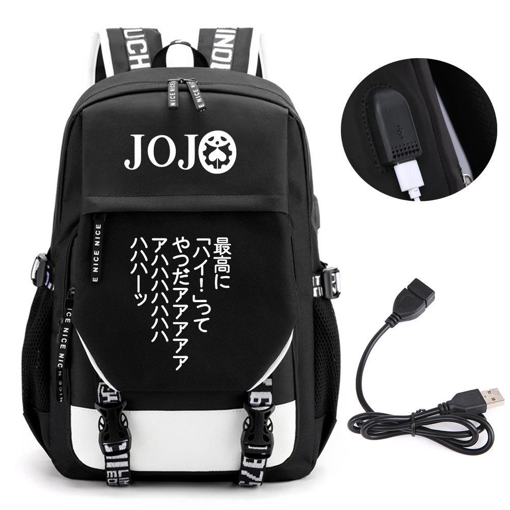 Oo'S Fantastic Adventure Peripheral Printed Backpack Multifunctional Large Capacity Computer Bag Youth School Bag