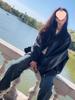 Korean Retro Women's Motorcycle Leather Jacket - Spring & Autumn Fashion, Hong Kong Style, Small Size