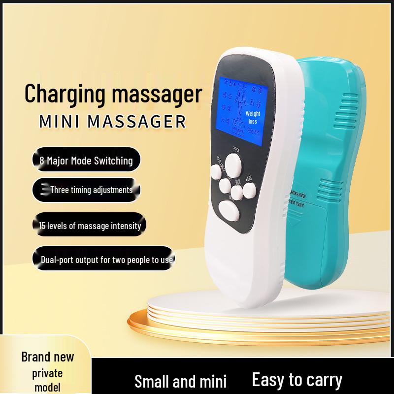 Low-Frequency Pulse Microcurrent Electrotherapy Massager for Full-Body Meridian Dredging and Physiotherapy