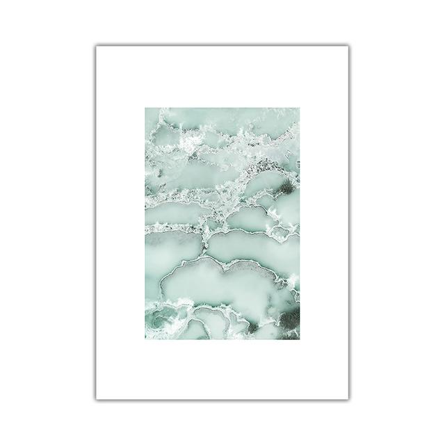 Scandinavian Nature Plant Palm Leaf Shell Beach Canvas Painting Poster Seaside Landscape Print Wall Art Picture Home Decoration