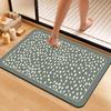Bathroom Absorbent Floor Mat, Diatom Mud Non-slip Foot Mat, Household Toilet, Bathroom Door Entry Floor Mat