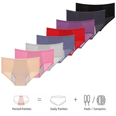 Damen Menstruations Atmungsaktive Unterwäsche Antibakteriell Bequem Auslaufsichere Unterwäsche Physiologische Hose