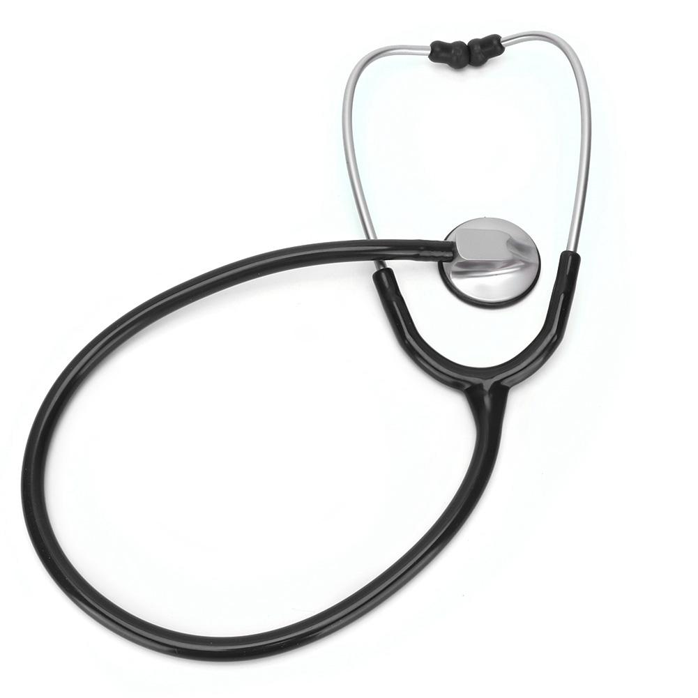 Professional Single Head Stethoscope Heart Lung Detection Echoscope Health Care Tool (Black)