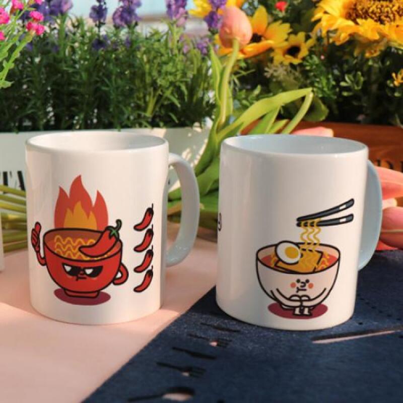 pr234-Design Mug 2p-Ramen Character