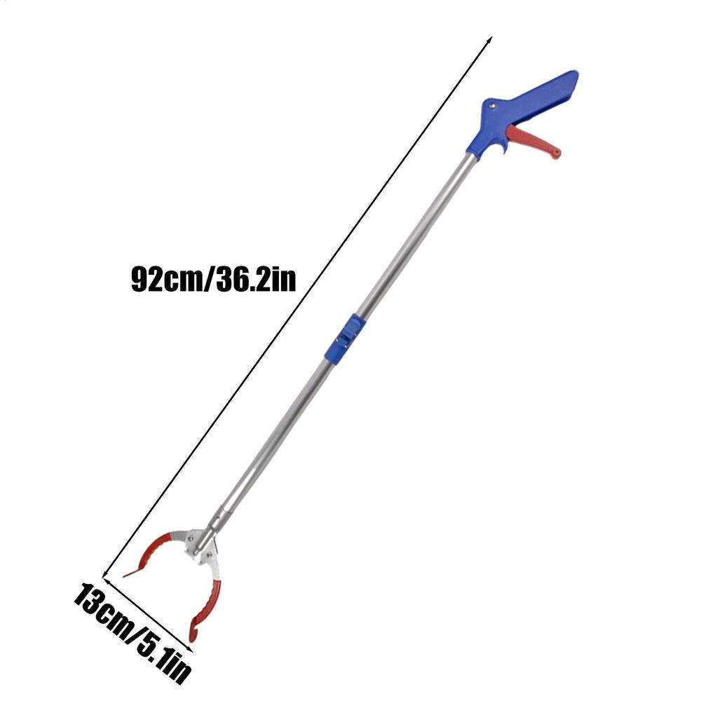 Grabber Tool Aluminum Alloy Ergonomic Foldable Supplies Trash Grabber Tool For Clean Elderly Home Litter Garden Yard Leaves