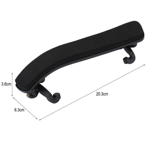 Violin Shoulder Rest Stand, Adjustable Fit, Instrument Part for 3/4 and 4/4 Violins