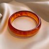 French Geometric Resin Bracelet: Irregular, Retro, Versatile, High-End Fashion Jewelry.