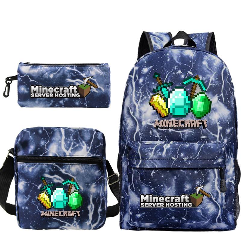 Primary And Secondary School Students Casual Schoolbag Game Merchandise Backpack Set