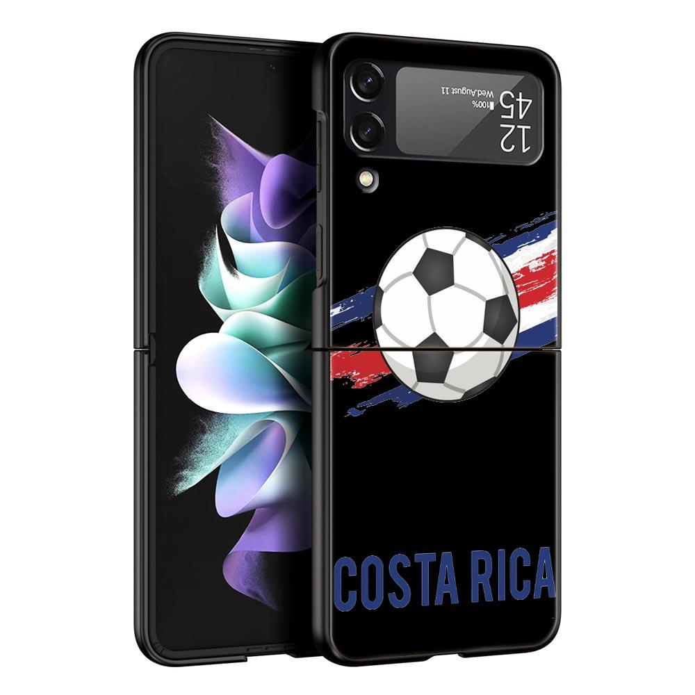 

Чехол для телефона Samsung Galaxy Z Flip 3 4 5 складной мобильный чехол жесткий ПК Fundas защитный чехол Country Soccer Morocco Football Samsung Z Flip 4