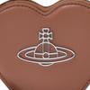Vivienne Westwood Nappa Thin Line Heart Wristlet 53030023 L001l D405