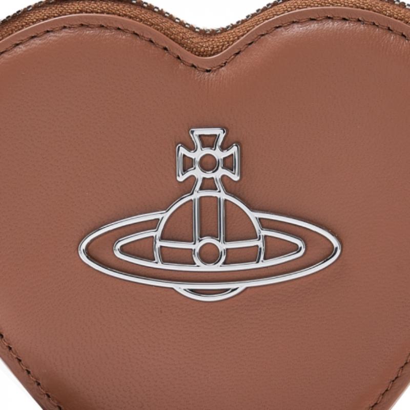 Vivienne Westwood Nappa Thin Line Heart Wristlet 53030023 L001l D405