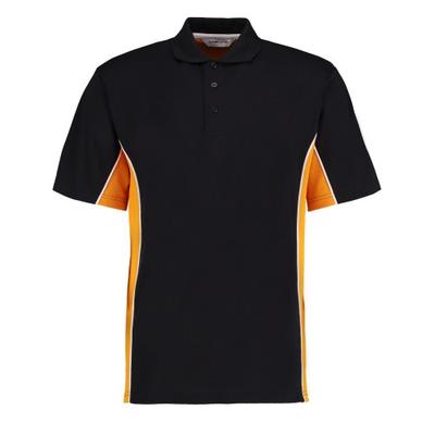 Mens Track Polycotton Pique Polo Shirt