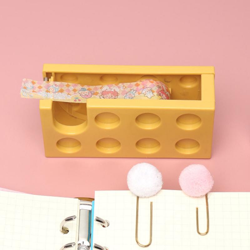 Praktyczny, trwały dozownik taśmy do samodzielnego montażu Bezpieczny prostokątny dozownik taśmy