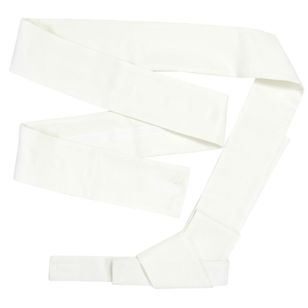 Plain Obi for Yukata and Kimono for Men [KYOETSU] One-touch (white)