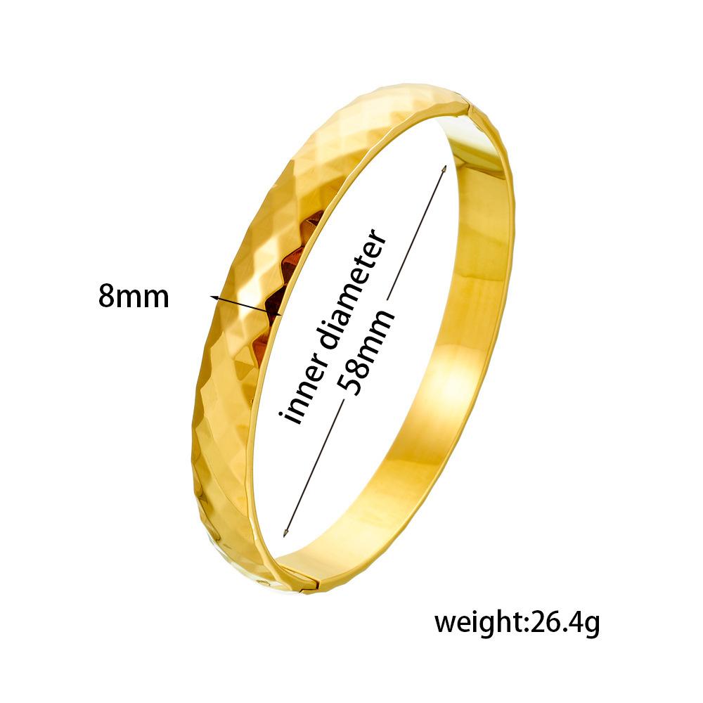 2026 Браслет Европейская и Американская Мода Темперамент Круглая Цветочная Пряжка Браслет Неправильный Браслет Девушки Старшее Чувство 18CM