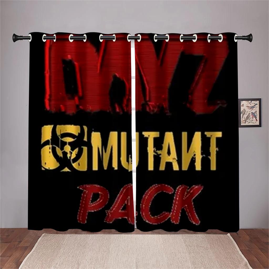 3D Cartoon Games Match League Logo Pattern Curtains 2 Panels Game Lovers Home Living Room Bedroom Balcony Decor