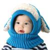 Autumn and Winter Cute Children's Hat Baby Warm Wool Jumper Cap