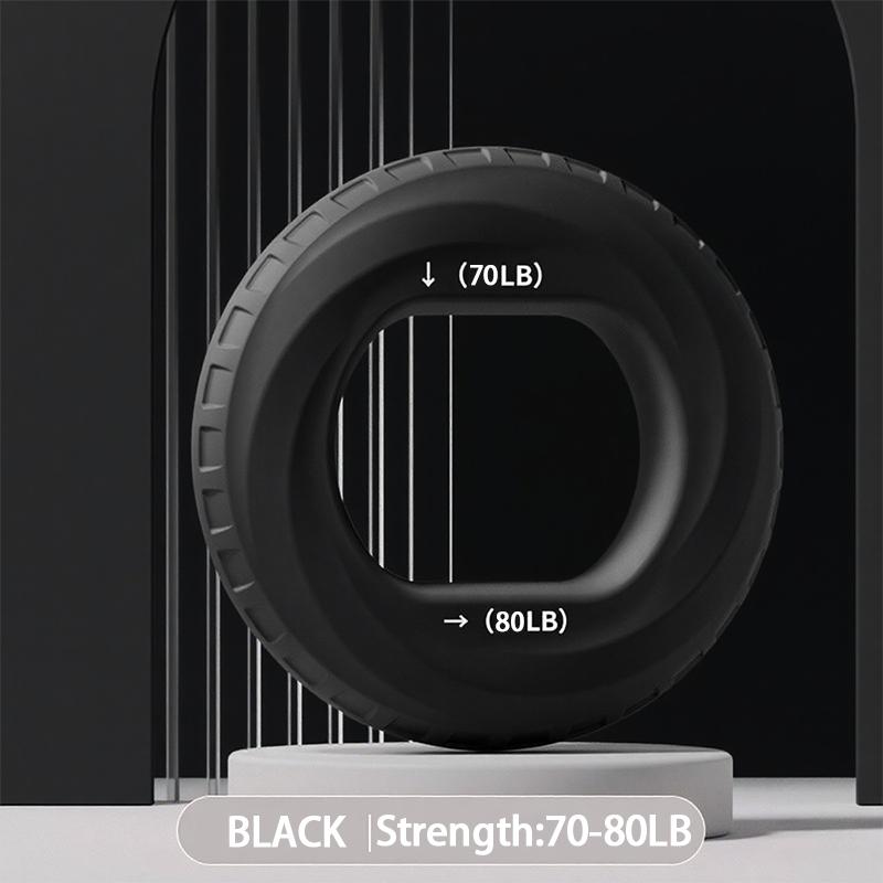 Silicone Grip Strength Ball for Wrist Arm Muscle Training Finger Rehabilitation Double Strength Grip Circle