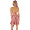 Summer Beach Sexy Strap White Lace Dress Womem Fashion Elegant Backless Bow Lace-up Dress Woman Plus Size A-line Party V Neck Short Dresses 800