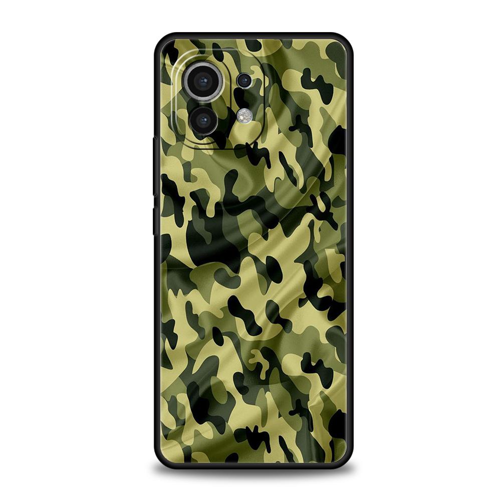 

Phone Case Cover for Xiaomi Poco F7 F6 F5 F4 F3 X7 X6 X5 X4 X3 NFC M4 C51 C55 GT Pro 5G Soft TPU Fundas Camouflage Camo Military Poco M4 Pro