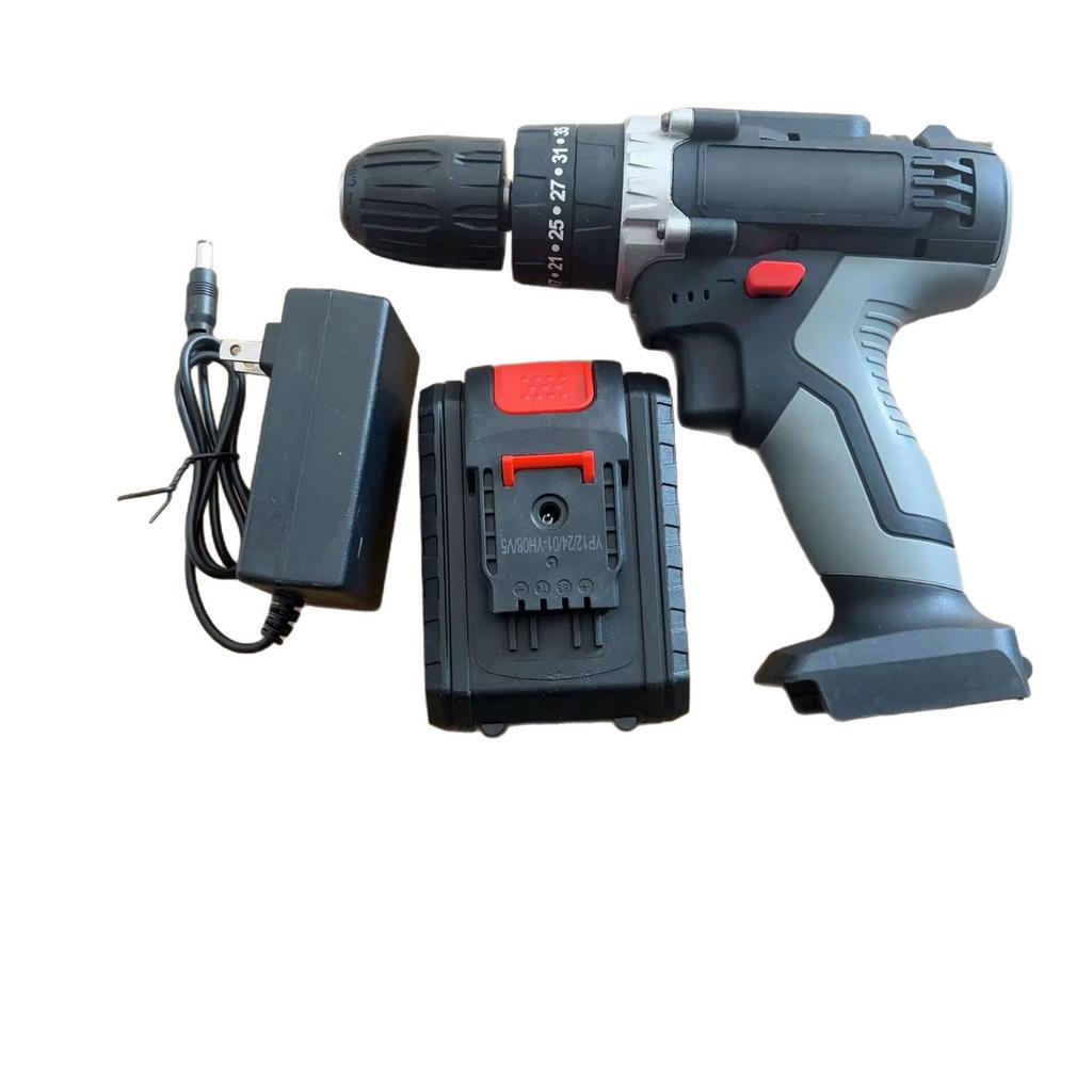 Industrial Ultra-Power Lithium Dual-Speed Electric Drill & Impact Screwdriver