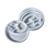 Sturdy Star and Moon Silicone Mold Round Tray Home Accessory for Crafting Supplies and Creative Storage Solution